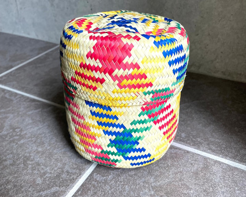 Palma Basket (M) #2／パルマ バスケット かご メキシコ フリー
