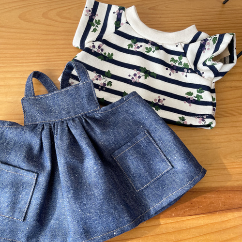 Sサイズ シェリーメイ サロペットスカート＋Tシャツセット その他雑貨