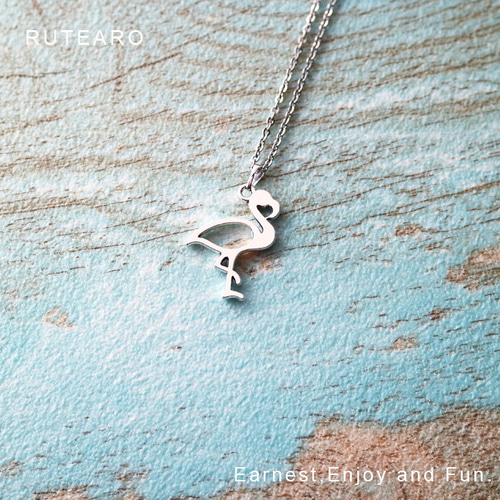 8 eight★ヴィンテージパールネックレス★フラミンゴ 8 eight☆ヴィンテージパールネックレス☆フラミンゴ