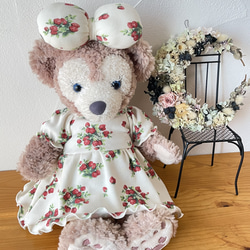 Sサイズ シェリーメイ イチゴ柄ニットワンピース その他雑貨 petit