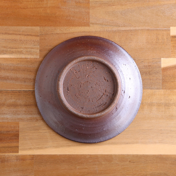備前焼　ソーサー / プレート皿【B】【陶器・マグ・器】 2枚目の画像