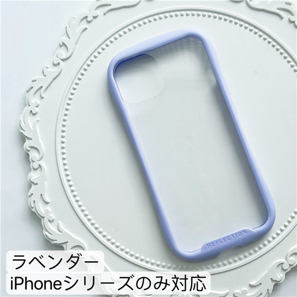 iFace風紫陽花押し花スマホケース、iPhone全機種対応、iPhone14、iPhone14Pro、iPhone13 14枚目の画像