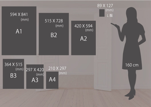 20枚セット L判　イラストポスター