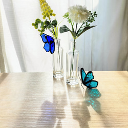 蝶の一輪挿し　花瓶　蝶々 5枚目の画像