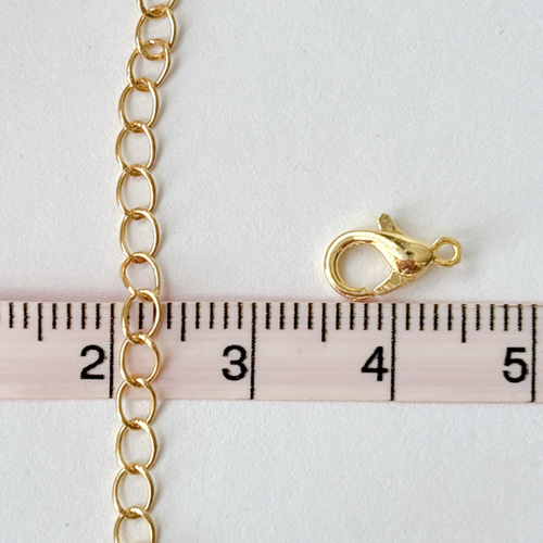 高品質 14kgf アジャスター チェーン しずく型 ブレスレット