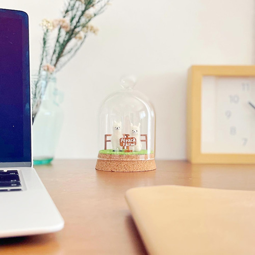 小さなアルパカ牧場インテリア【特集掲載】 立体・オブジェ papio 通販