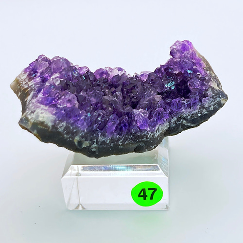 ウルグアイ産アメジストクラスター（47）／44g 家庭円満、内観の促進
