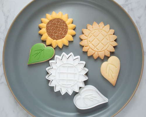 向日葵 手作りクッキー 向日葵 手作りクッキー お菓子作り初心者さんもO K】夏に