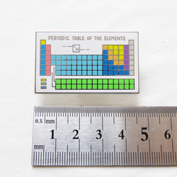 口袋元素週期表 / 化學 金屬徽章 第4張的照片