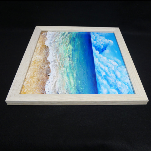 油絵 油彩 油彩画 絵 絵画【夏の海】 油絵 油彩 油彩画 絵 絵画【夏の海】 絵画 HR 通販 14389474