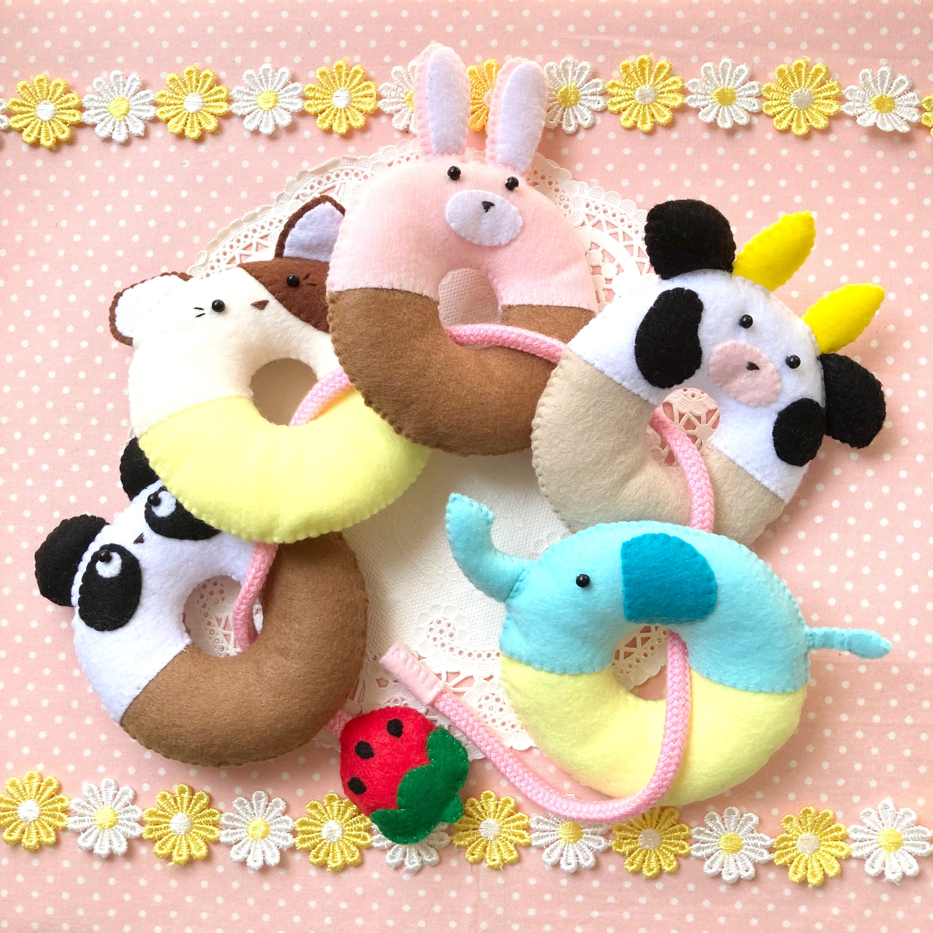 ☆オーダーページ☆アニマルドーナツ屋さん 黄色