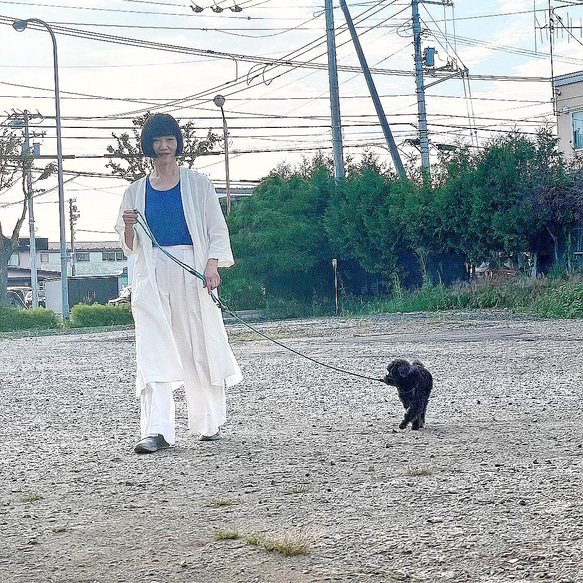 クシャッと丸めてもOK❤️コットンリネンのローブカーデ 19枚目の画像