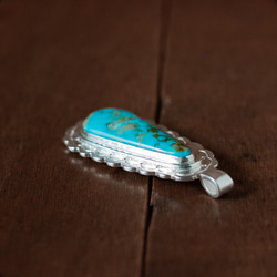 Turquoise Pendant　ターコイズペンダント　ネックレス　 13枚目の画像