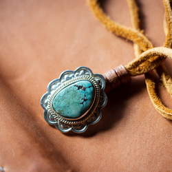 Turquoise Pendant　ターコイズペンダント　ネックレス　 2枚目の画像