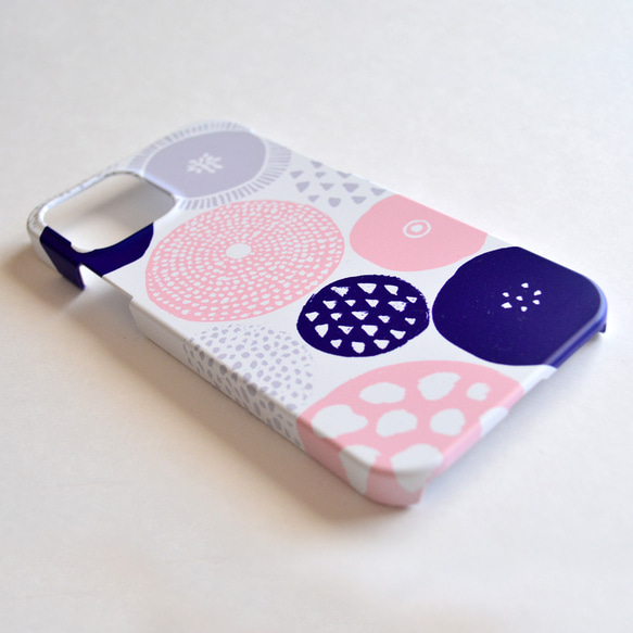 【iphone15対応】maruピンク iphoneハードケース 5枚目の画像