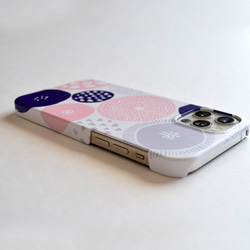【iphone15対応】maruピンク iphoneハードケース 6枚目の画像