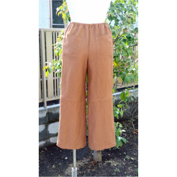 セール　プリ－ツ入りパンツ 4枚目の画像