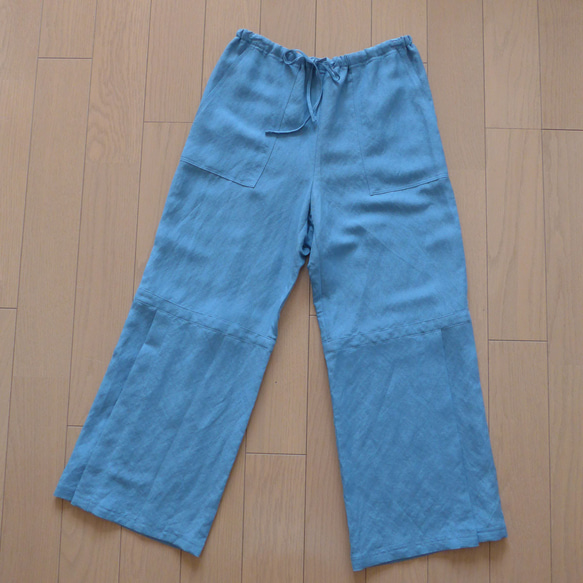 セール　プリ－ツ入りパンツ 1枚目の画像