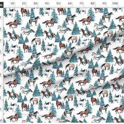 馬 馬柄 ホースの可愛すぎるデザイン 馬術 乗馬 騎士 競馬 輸入生地 生地 ハンドメイド 素材 2枚目の画像