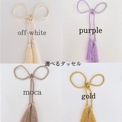 つまみ細工　ヘッドドレス　＊大人かわいいアンティークpurple＊　成人式　七五三　卒業式　和装 2枚目の画像