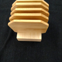 木製コースター 2枚目の画像