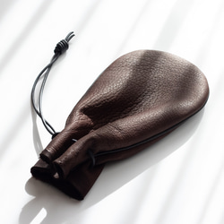 鹿革巾着 巾着袋 yoki 通販 18477739｜Creema(クリーマ)