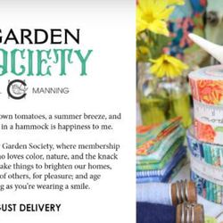 「Garden Society」moda Charm Pack (カットクロス42枚) Crystal Manning 3枚目の画像