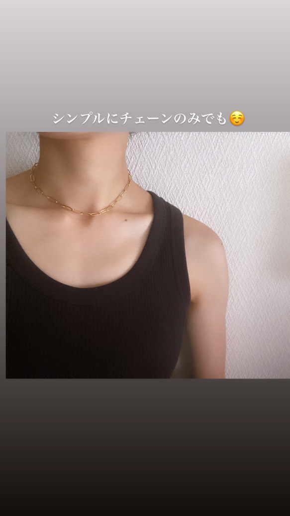 セットネックレス　サージカルステンレス　チェーンネックレス　チェーン　チェーンブレスレット 13枚目の画像