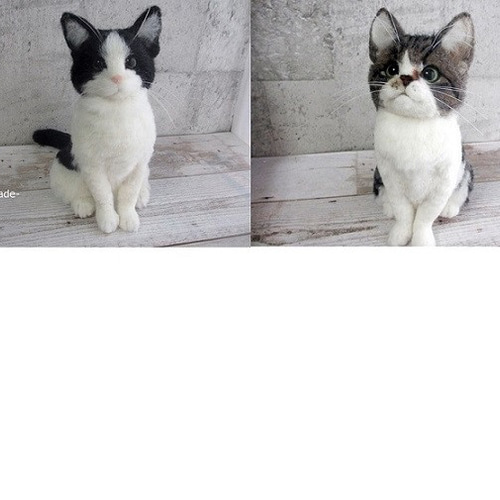 羊毛フェルト☆オーダーメイド☆犬猫ちゃん☆Lサイズ受付中 羊毛 