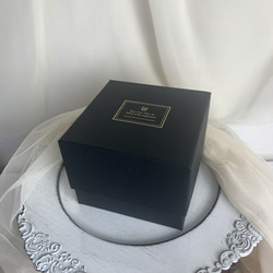 装いの時間 【 white × blue ﾋﾟｵﾆｰ 】 ヘッドドレス アクセサリー 髪飾り 結婚式 成人式 保管BOX 9枚目の画像