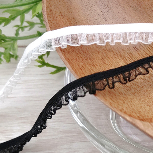 ストレッチフリルレースE 6mm幅 2m レース Ainoa(miny**) 通販