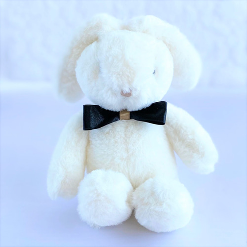 ウェルカムドール　ウサギ　ハンドメイド 雪うさぎのウェルカムドール 雪うさぎ 結婚式 ぬいぐるみ