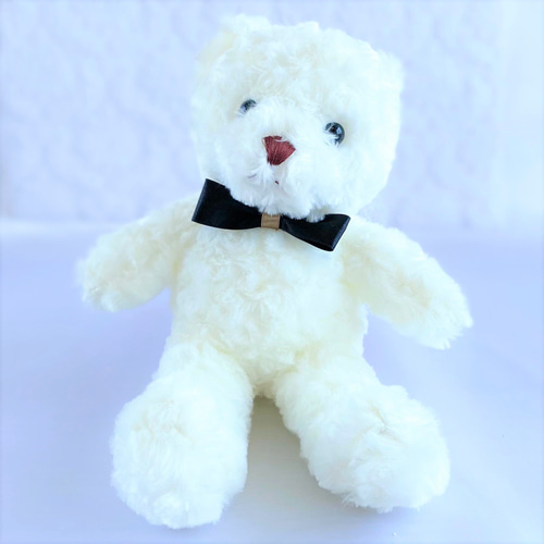 セーラーホワイトベア 白熊 テディベア 海外作家様 ハンドメイド ぬいぐるみ セーラーホワイトベア 白熊 テディベア 海外作家様 ハンドメイド
