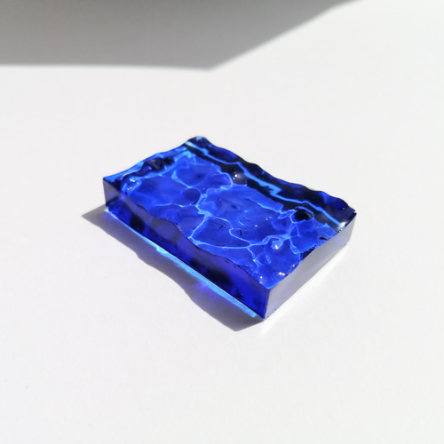 深いブルーの海のインテリア / レジン / オブジェ / 置物 その他