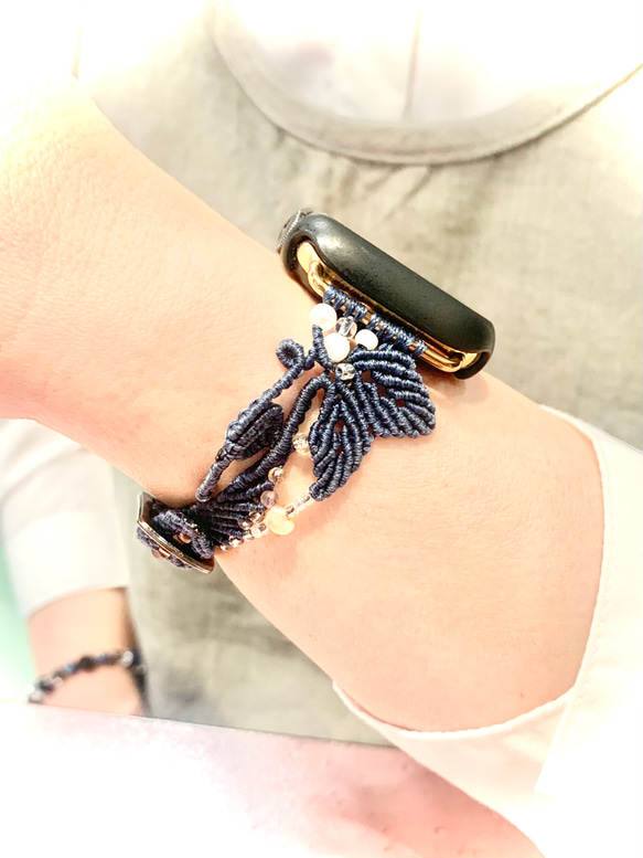 14.好きな色×好きな天然石で✨ アップルウォッチ スマートウォッチ 