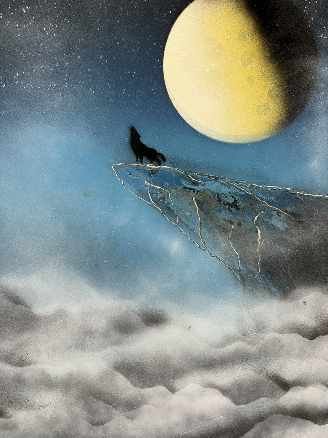 人気No.1】 幻想的な絵 油絵 月 絵画 【額入り】くらげ スプレー 人気No.1】 幻想的な絵 油絵 月 絵画 【額入り】くらげ スプレー