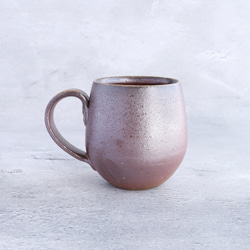 備前焼　丸いマグカップ【B】【陶器・マグカップ・コップ】 2枚目の画像