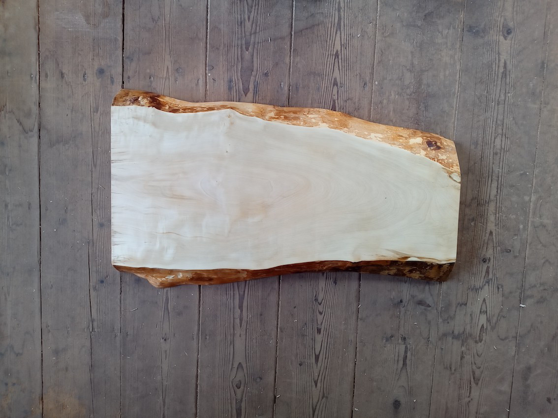 【木製看板製作】 一枚板 栃 78cm×43cm / 自然塗装