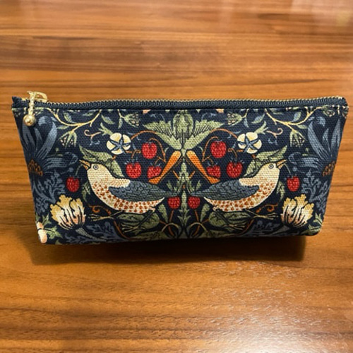 ポーチ ウィリアムモリスオックスフォード生地使用 ポーチ ミセス