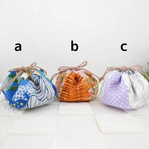 ぼぅるきんちゃく 巾着ポーチ 巾着袋 sonrisa 通販｜Creema(クリーマ  