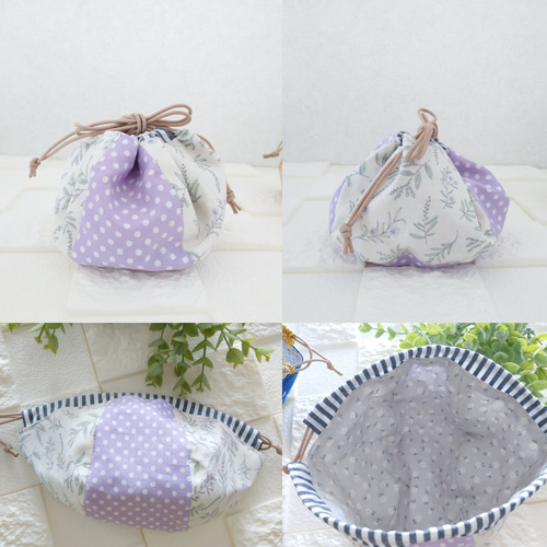 ぼぅるきんちゃく 巾着ポーチ 巾着袋 sonrisa 通販｜Creema(クリーマ  