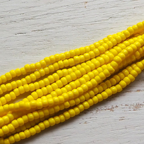 丸大 広島ビーズ 73 糸通しビーズ 1m/1本 2枚目の画像