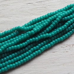 丸大 広島ビーズ 80 糸通しビーズ 1m/1本 2枚目の画像