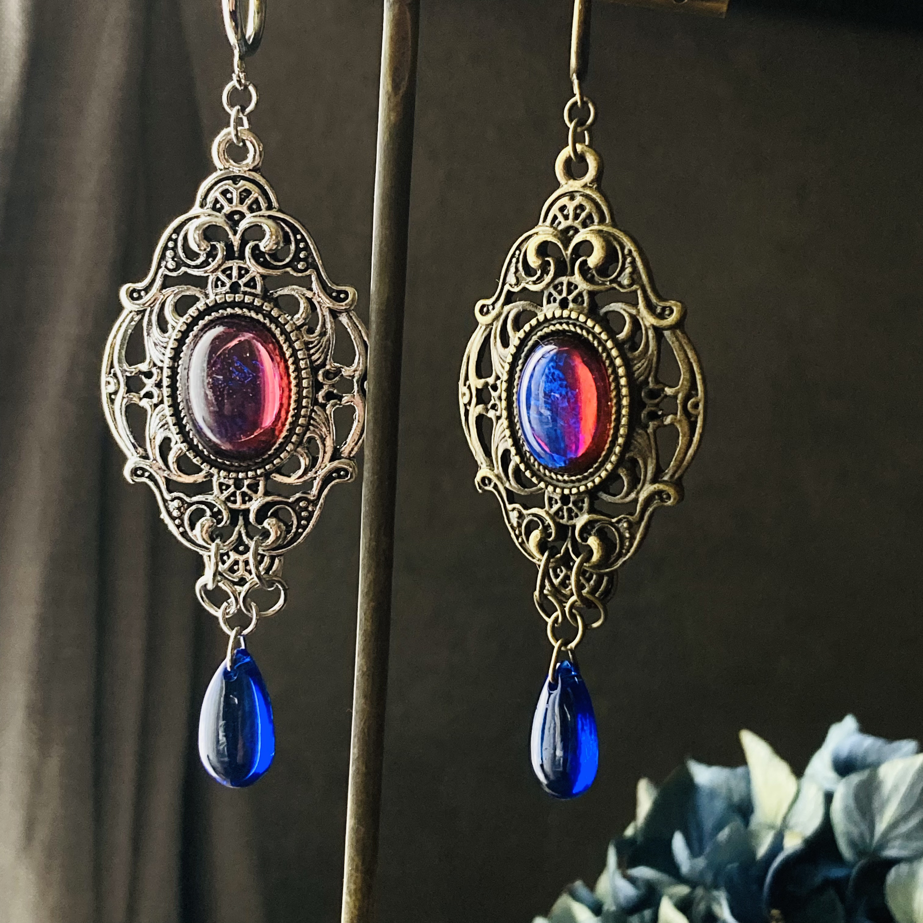 再販　夜の魔術部　ヴィンテージ　ドラゴンズブレス　ピアス　イヤリング