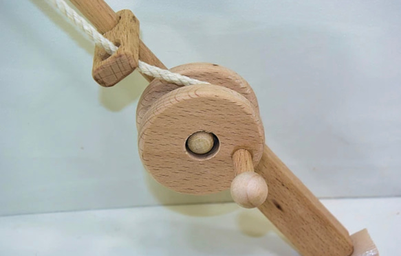 手作り　木のおもちゃ　釣り遊びセット　ターゲットの動物１０匹付き　子供　プレゼント 4枚目の画像