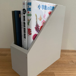 木製　A4サイズファイルボックス　単品(3色展開) 3枚目の画像