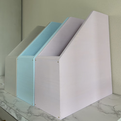 木製　A4サイズファイルボックス　単品(3色展開) 13枚目の画像