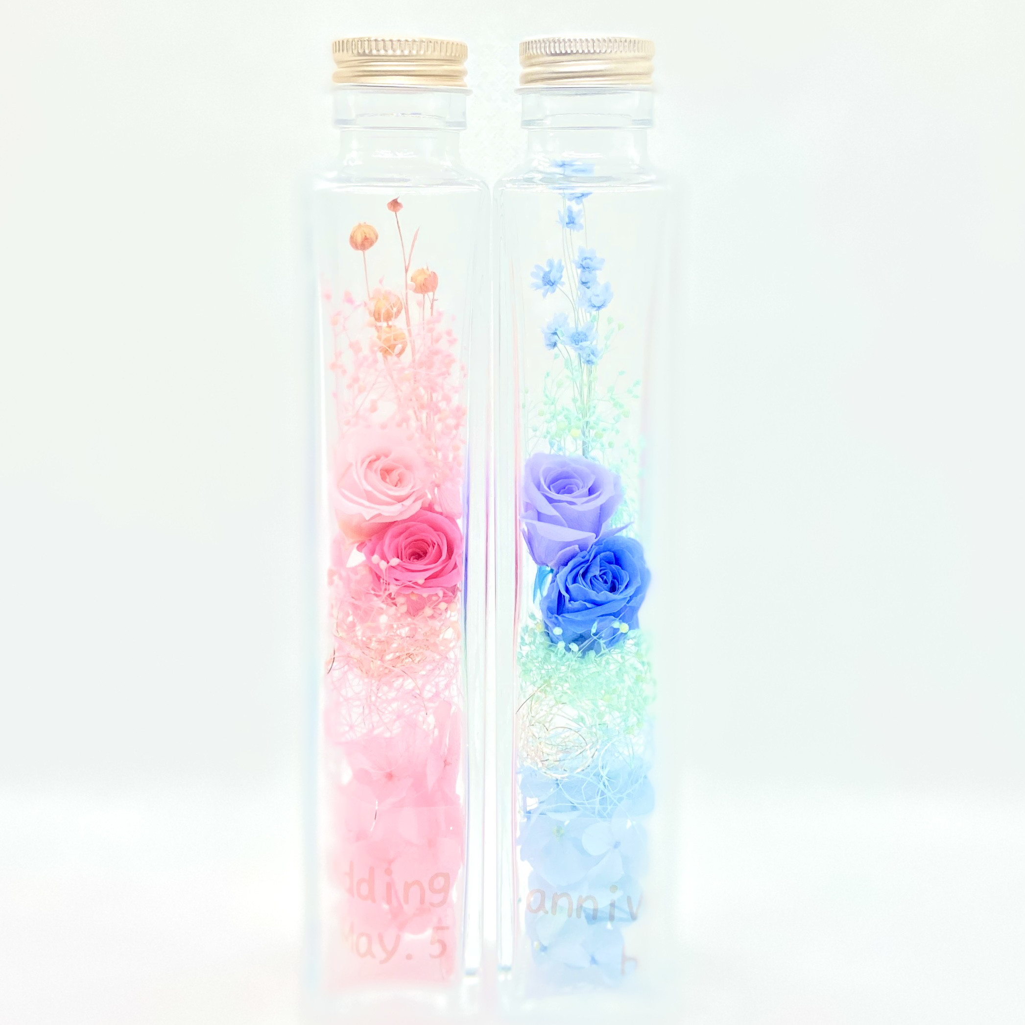 Wedding anniversary ハーバリウムギフトセット ハーバリウム・植物