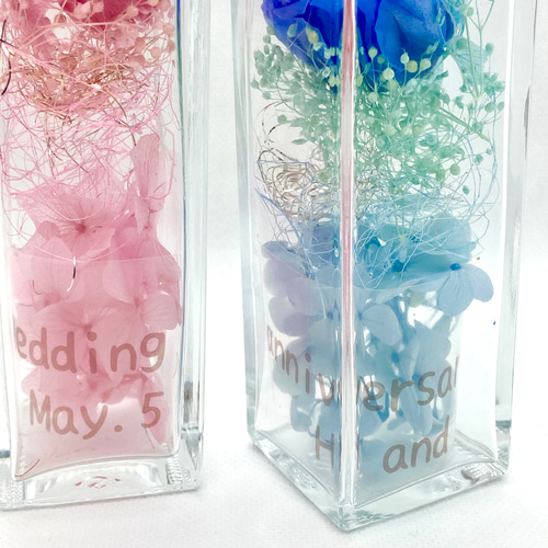 Wedding anniversary ハーバリウムギフトセット ハーバリウム・植物