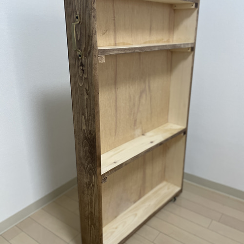 受注生産］サイズオーダー可能！冷蔵庫横の隙間収納・隙間ラック 棚